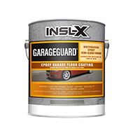 Village Paint Supply GarageGuard is a water-based, catalyzed epoxy that delivers superior chemical, abrasion, and impact resistance in a durable, semi-gloss coating. Can be used on garage floors, basement floors, and other concrete surfaces. GarageGuard is cross-linked for outstanding hardness and chemical resistance.

Waterborne 2-part epoxy
Durable semi-gloss finish
Will not lift existing coatings
Resists hot tire pick-up from cars
Recoat in 24 hours
Return to service: 72 hours for cool tires, 5-7 days for hot tiresboom